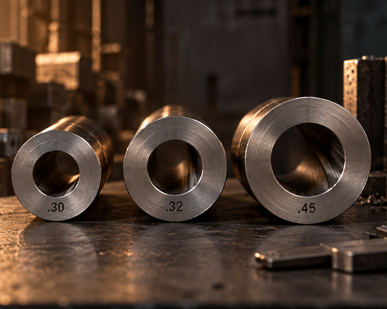 Difference between bore types (.30 vs .32 vs .45)