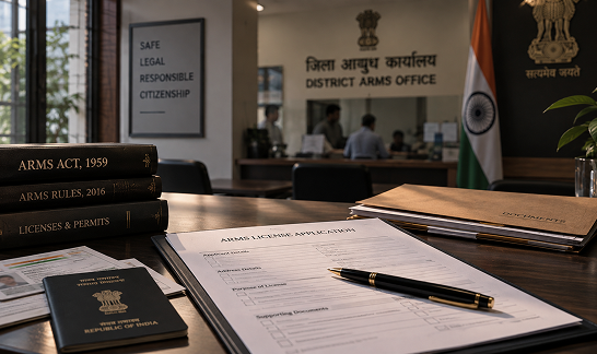 How to apply for an arms license in India