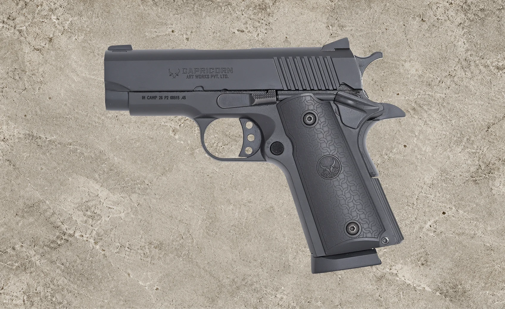 45 bore compact Base Cerakote Finish polymer